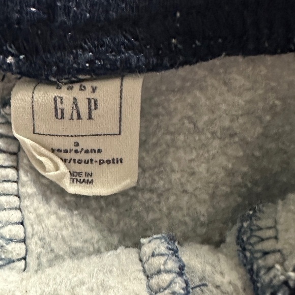 GAP Kids Navy Blue Sweatpants with Logo - Picture 5 of 5